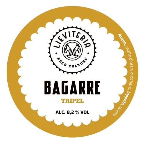 Immagine bollino birra BAGARRE alla spina artigianale